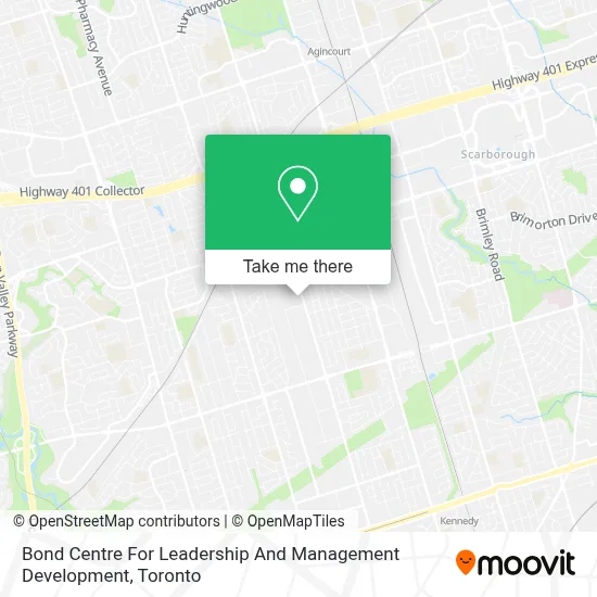 Bond Centre For Leadership And Management Development map