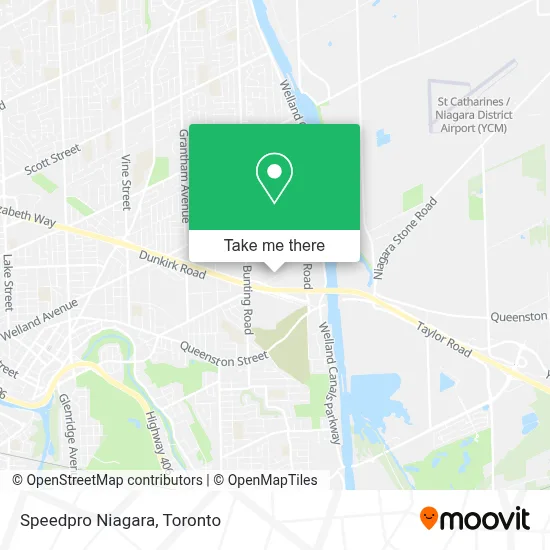 Speedpro Niagara map