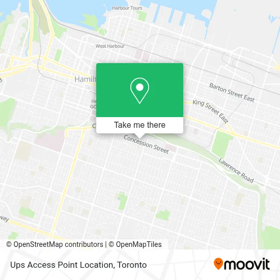 Ups Access Point Location plan