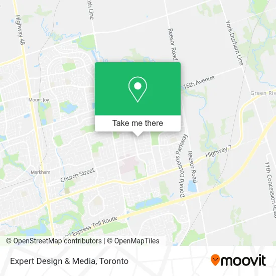 Expert Design & Media map
