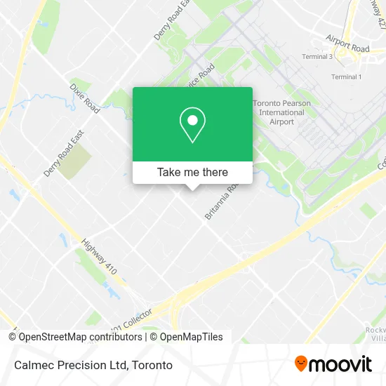 Calmec Precision Ltd map