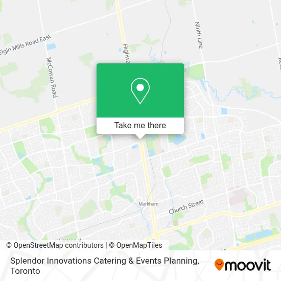 Splendor Innovations Catering & Events Planning map