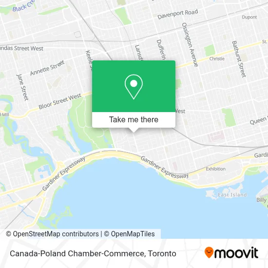 Canada-Poland Chamber-Commerce map