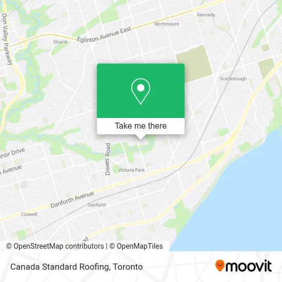 Canada Standard Roofing map