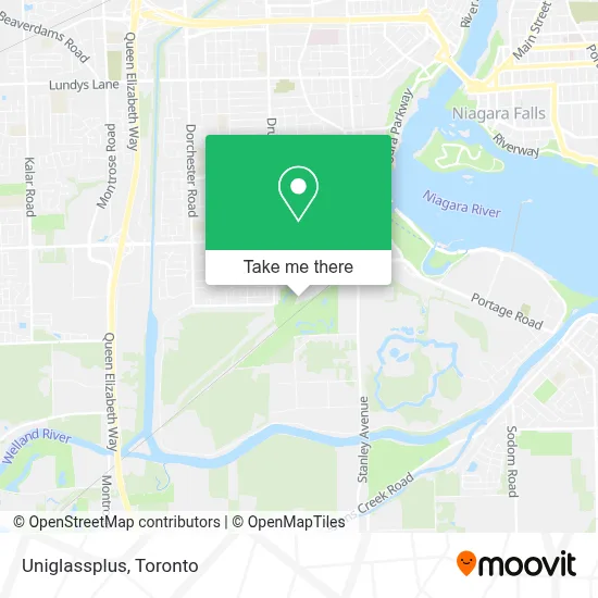 Uniglassplus map