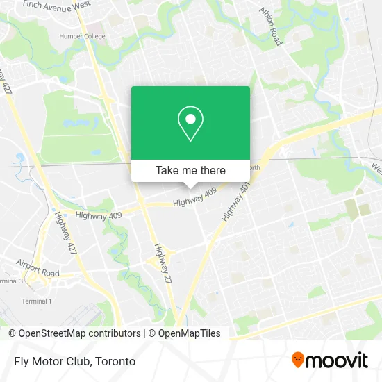 Fly Motor Club map