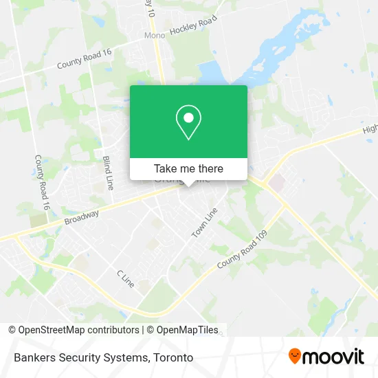Bankers Security Systems map