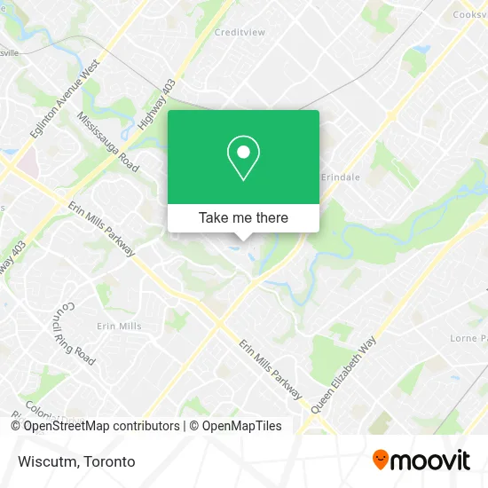 Wiscutm map