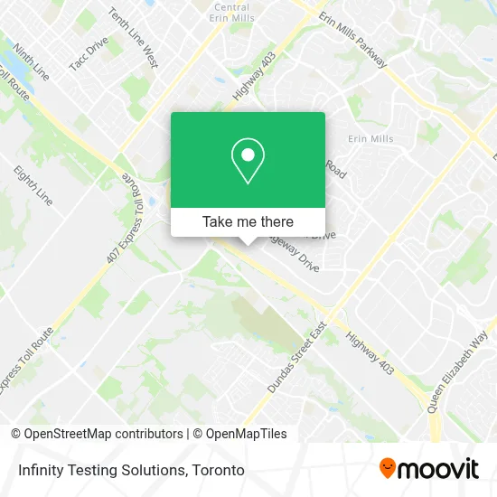 Infinity Testing Solutions plan