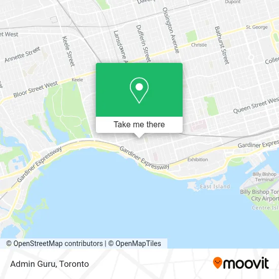 Admin Guru map