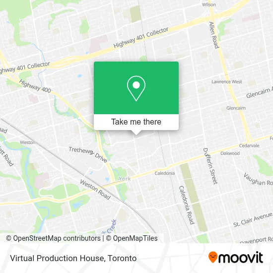 Virtual Production House map
