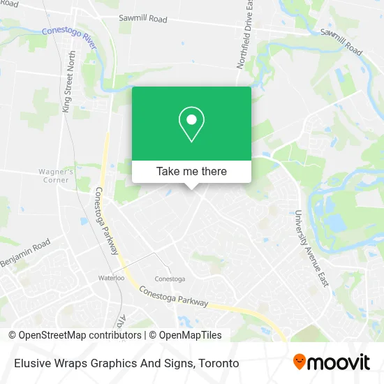 Elusive Wraps Graphics And Signs map
