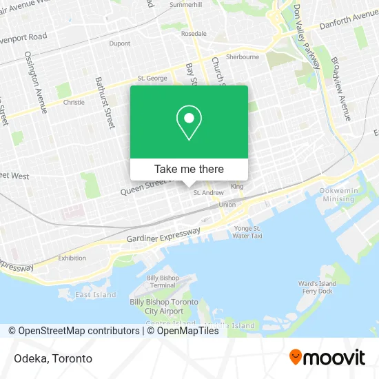 Odeka map