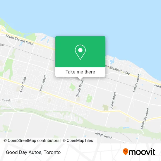 Good Day Autos map