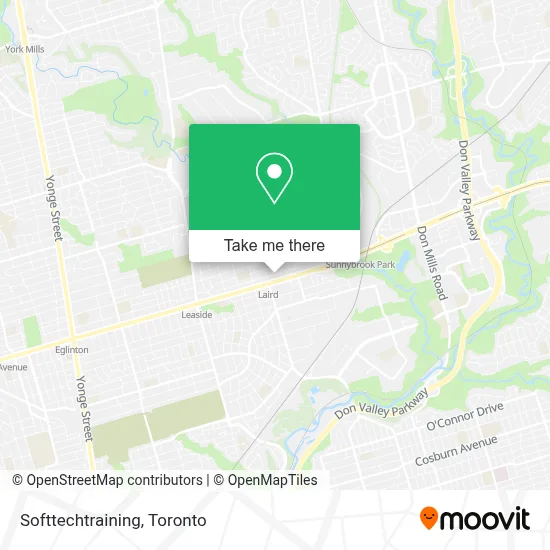 Softtechtraining map