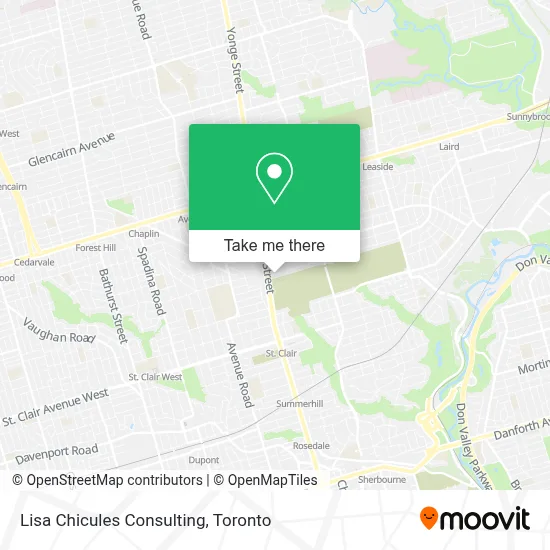 Lisa Chicules Consulting map