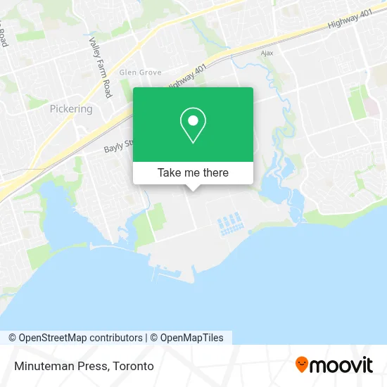Minuteman Press map