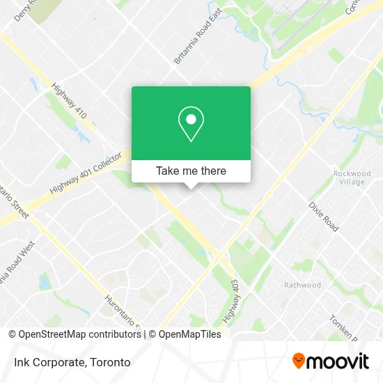 Ink Corporate map