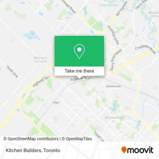Kitchen Builders map