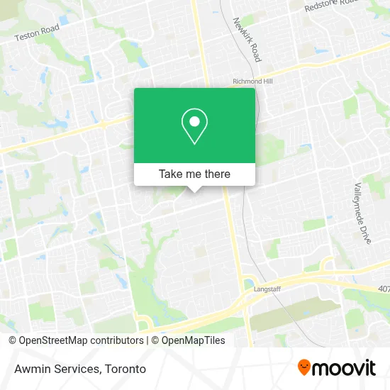 Awmin Services map