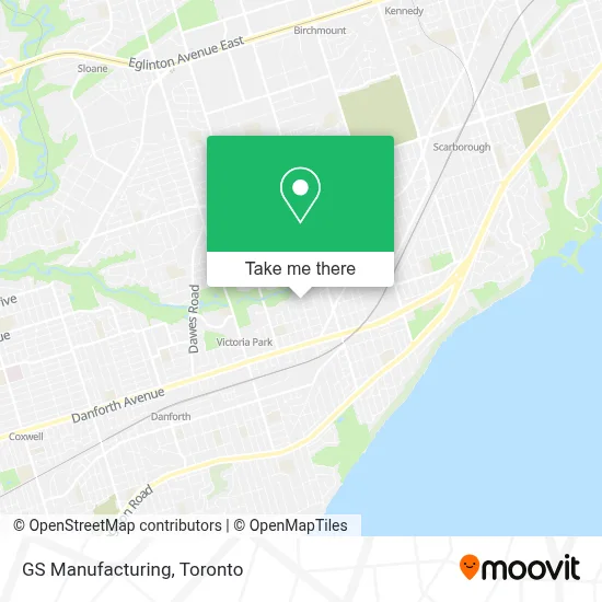 GS Manufacturing map