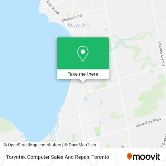 Toryntek Computer Sales And Repair map
