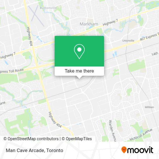 Man Cave Arcade map