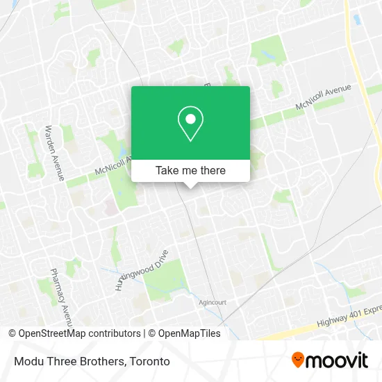 Modu Three Brothers map