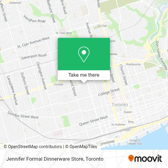 Jennifer Formal Dinnerware Store map