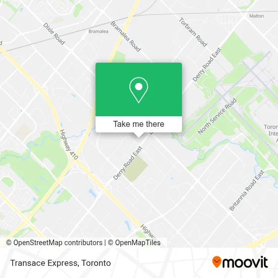 Transace Express map