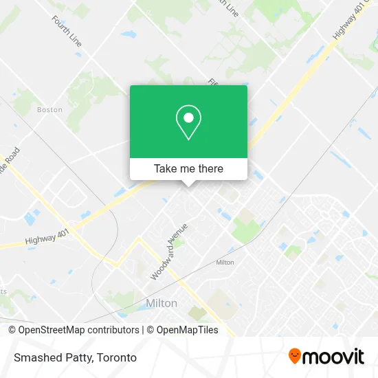 Smashed Patty map