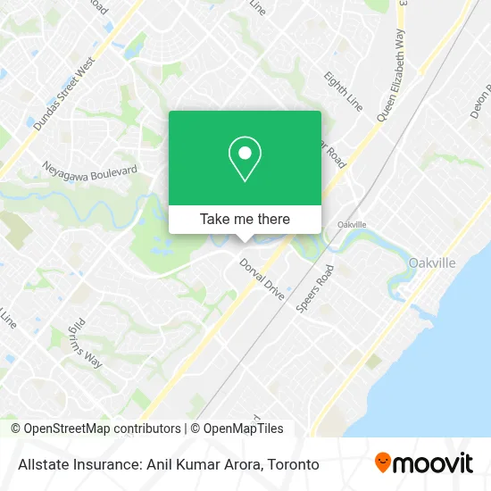 Allstate Insurance: Anil Kumar Arora map