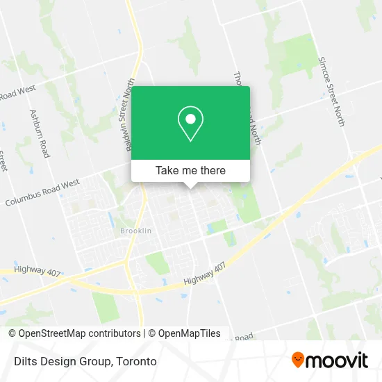 Dilts Design Group map