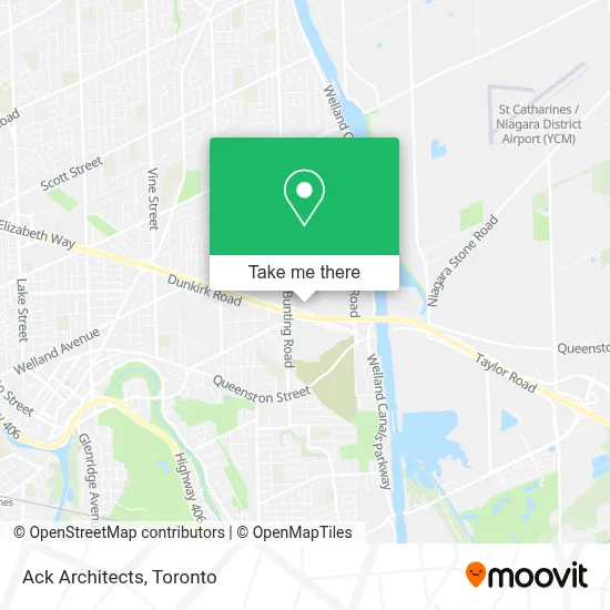 Ack Architects map