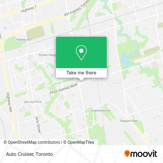 Auto Cruiser map