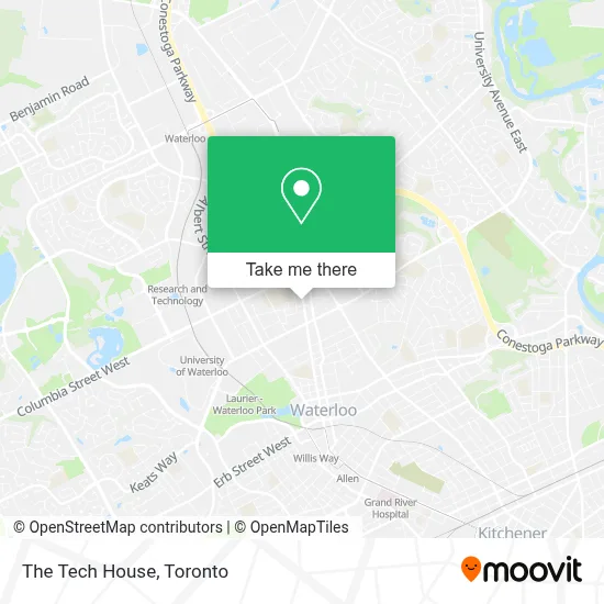 The Tech House map