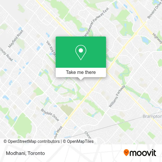 Modhani map
