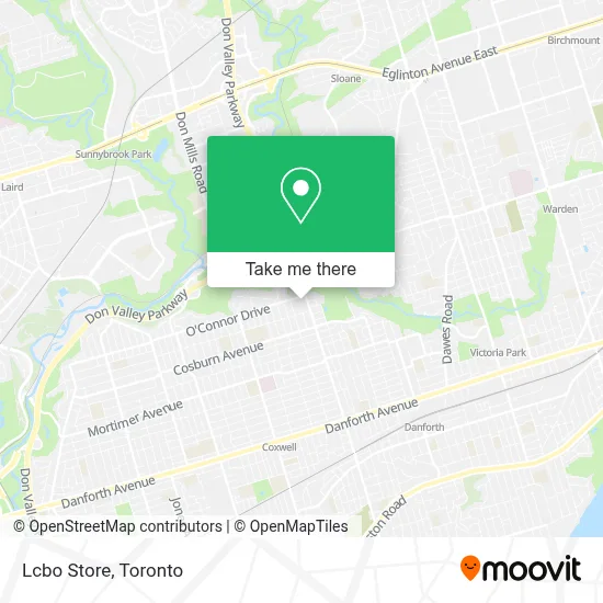 Lcbo Store map