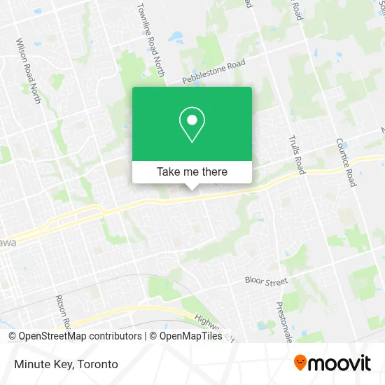 Minute Key map