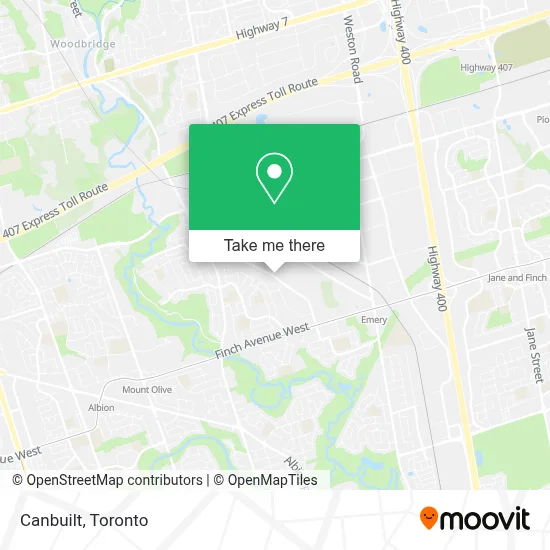 Canbuilt map