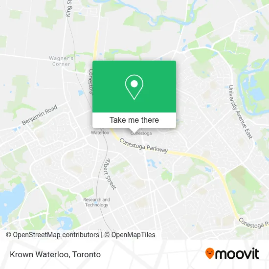 Krown Waterloo map