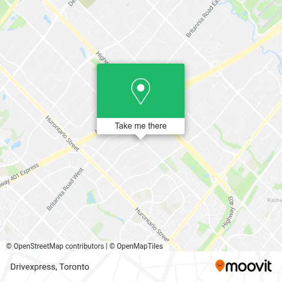 Drivexpress map