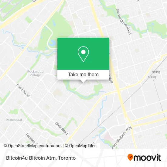 Bitcoin4u Bitcoin Atm map