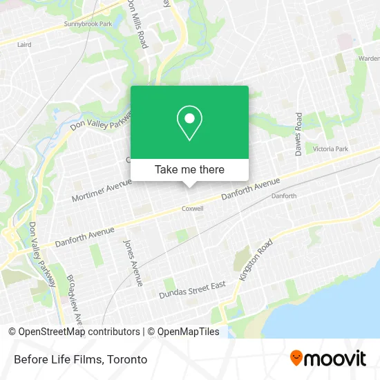 Before Life Films map