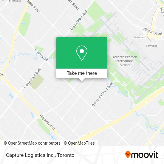 Capture Logistics Inc. map