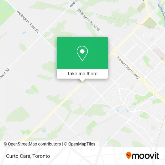 Curto Cars map