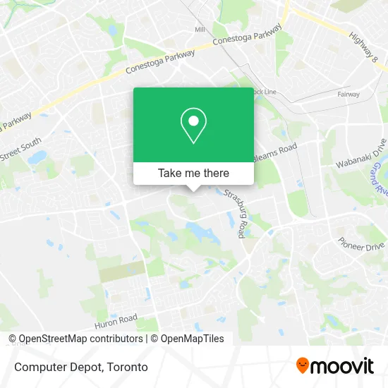 Computer Depot map