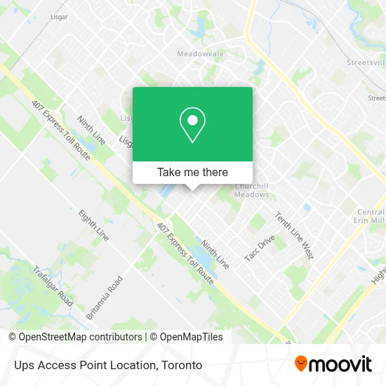 Ups Access Point Location plan