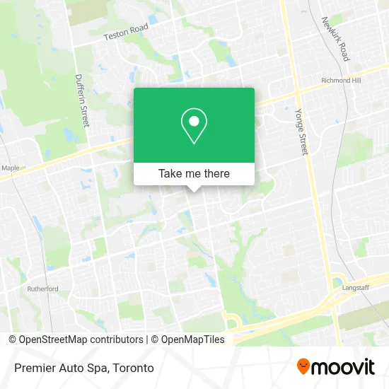 Premier Auto Spa map