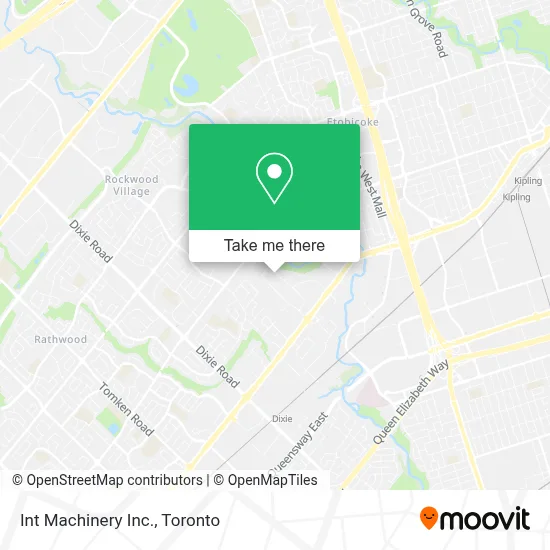 Int Machinery Inc. map